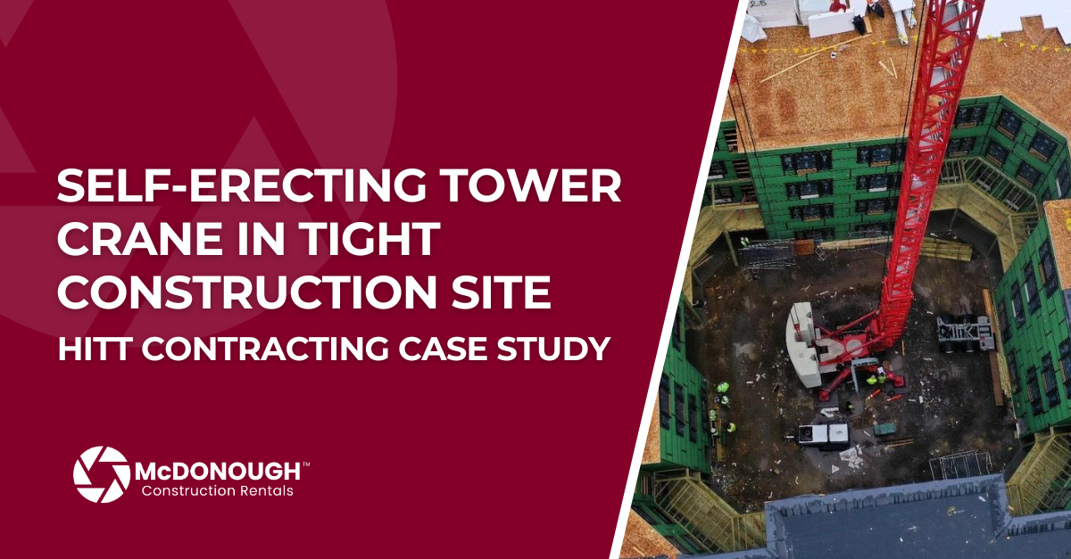 Urban Construction: Self-Erecting Tower Crane Solution