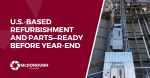 U.S.-Based Refurbishment and Parts—Ready Before Year-End